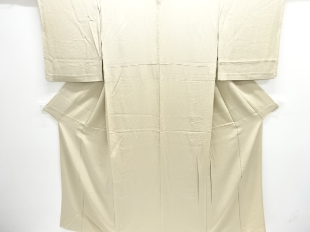 一つ紋単衣色無地着物